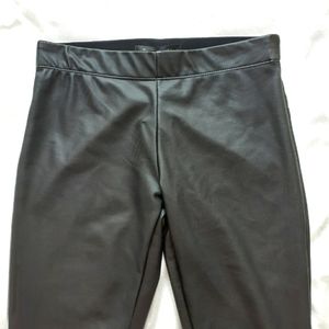 Faux Leather Dynamite Leggings (XS)